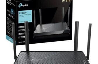 TP-Link WiFi 7 Archer BE3600 Router WiFi, BE3600Mbps Dual-Band, 2 Porte × 2,5 Gbps, 2×2 MU-MIMO, OFDMA, MLO, Compatibile con EasyMesh, HomeShield, VPN, non supporta xDSL