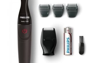 Philips Rifinitori MG1100/16 Serie 1000 Rifinitore di Precisione per Barba, Baffi e Basette
