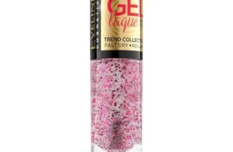 Eveline Cosmetics Gel Laque Smalto Gel No. 233 Effetto Gel Asciugatura Rapida Manicure Duratura Senza Lampada UV/LED, 8 ml