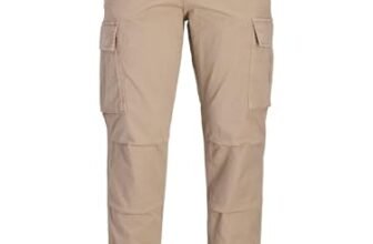 Jack & Jones Jpstace Jjtucker AMA Noos – Pantaloni Cargo da Uomo, Duna, 29W x 32L