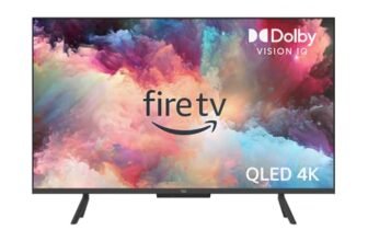 Amazon Fire TV Serie Omni QLED | Smart TV 4K UHD, Dolby Vision IQ, comandi vocali con Alexa, 43“
