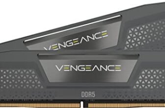 CORSAIR VENGEANCE DDR5 32GB (2x16GB) DDR5 6000MHz CL36 AMD EXPO Intel XMP iCUE Memoria Compatibile per Computer – Grigio (CMK32GX5M2E6000Z36)