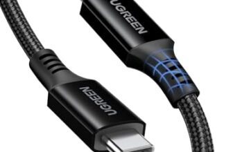 UGREEN Cavo USB C 100W, Cable Tipo C 20V/5A PD 3.0, Compatibile con iPhone 17 Pro Max Air/16/15 Plus Pro Max, MacBook, iPad Air, Galaxy S25/S24/S23/Tab S8, Pixel 9/8, ecc. 2M