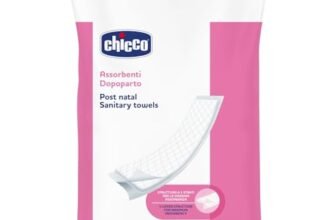 Chicco Assorbenti Post-Parto Con 3 Strati, Garantisce Massima Protezione, Confortevoli e Assorbenti, Confezione Da 30 Pezzi, Taglia Unica
