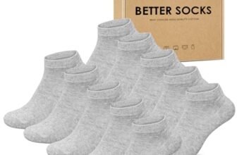 IceReco 10 Paia Calzini Uomo Corti Estivi Sportive Calze Donna Corte Cotone Calza Sportivi Fantasmini Running Invisibili Trekking Tennis Calzini Elastiche 39-42 Grigio