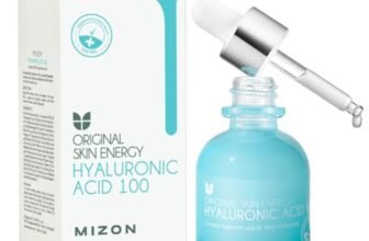 [Mizon] Siero all’acido Ialuronico (30ml) Siero antietà e antirughe, Ringiovanimento e rinvigorimento della pelle, Cura della pelle coreana (Hyaluronic Acid 100)