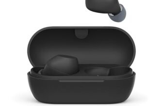 Sony WF-C710NSA auricolari Truly Wireless con Noise Cancelling, qualità delle chiamate, connessione multipoint, IPX4, fino a 40 ore di autonomia, compatibili con iOS e Android, Black (NUOVO MODELLO)