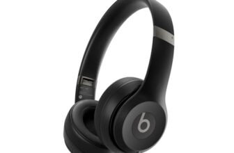 Beats Solo 4 – Cuffie wireless bluetooth on-ear, compatibili con Apple e Android, fino a 50 ore di autonomia – Nero opaco