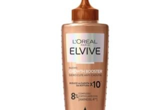 L’Oréal Paris Elvive Siero Cute Anti-Caduta, Per Capelli Tendenti alla Rottura, Rinforza i Capelli Esistenti e Ne Stimola la Crescita, Con Complesso Fortificante Aminexil-R, Growth Booster, 102 ml