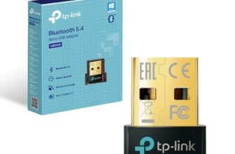 TP-Link UB500 Nano Bluetooth USB BT 5.4, Chiavetta Bluetooth per PC, Adattatore Bluetooth, Trasferimento Wireless Per PC, Stampanti, Altoparlanti Ecc, Compatibile con Windows 11/10/8.1/7