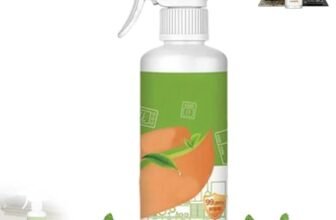 Fly Cleanse,fly Cleanse Spray,Electrolyzed Ion Kitchen Cleaner, Detergente Multiuso A Base Di Olio,for Hold, Oven, Stove, Range Hood, Remove Stains And Dirt ﻿(A)