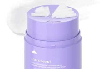 caraseoul Gentle Grinding Burro Struccante – Detergente Viso Coreana, BHA Acido Salicilico & Bakuchiol, Struccante Waterproof, Vasetto Twist-Up, Vegano, Delicato su Occhi e Pelli Sensibili (50ml)