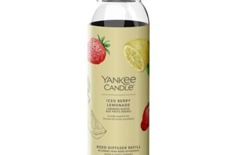 Yankee Candle Signature Diffusore a bastoncini Ricarica | Iced Berry Lemonade | 200 ml | Fino a 20 settimane di fragranza | Un regalo perfetto per una donna