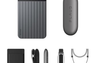 Pack Plaud Note Pro e NotePin con 4 accessori, Registratore vocale IA, Controllo Tramite App, Dispositivo per Appunti IA, Trascrizione e riepilogo IA, Supporto per 112 Lingue, Memoria 64 GB, Registrat