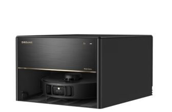 DREAME X40 Master Robot Aspirapolvere con Stazione Base Compatta 8-in-1 da 28 CM, Navigazione iIntelligente, Aspirazione da 12.000Pa, Spazzola Laterale Avanzata, Compatibile con Alexa/Siri/Google Home