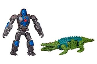 Transformers: Il Risveglio, Beast Alliance, Beast Combiner, confezione da 2 con giocattolo di Optimus Primal, dai 6 anni in su, 12,5 cm