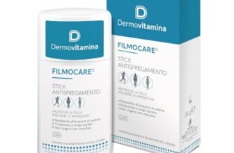 Dermovitamina Filmocare Stick Antisfregamento – Protezione Avanzata per la Pelle – Contro Irritazioni e Sfregamenti – Resistente all’acqua e al Sudore – 35 g