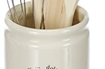 Tognana, La Dolce Casa di Campagna, set mestoli e contenitore, ceramica e legno