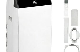 RBFGYIOP Climatizzatore Portatile TCL 12000BTU EU Standard, Design Compatto, Facile Da Spostare, Raffreddamento Rapido, Efficiente Dal Punto Di Vista Energetico