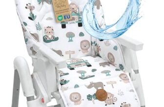 Copri seggiolone pappa universale – copriseggiolone bambino e bambina cuscino imbottitura riduttore per sedia con un rivestimento impermeabile stabile certificato Oeko-Tex Africa