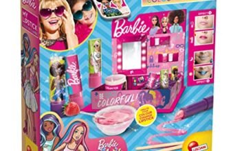 Lisciani Giochi-Barbie Lipstick Color Reveal, 88638