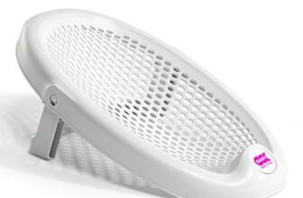 OKBABY Jelly Sdraietta da Bagno Richiudibile Morbida e Confortevole per il Bagnetto del Neonato, 0-8 Mesi (8kg), Bianco