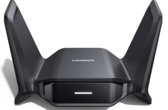 UGREEN Chiavetta WiFi 7 BE6500 Potente Adattatore USB Senza Fili Tribanda 6GHz 5GHz 2.4GHz Dongle USB WiFi Rete Modalità Soft AP Cifratura WPA3 Driver Integrato Compatibile con Windows 11 10