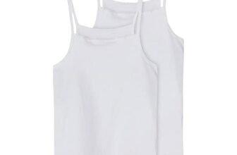 NAME IT Nkfstrap Top 2p Noos Mutande, Bianco, 134 Bambine e Ragazze