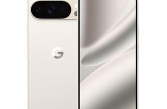 Google Pixel 10 Pro – Smartphone Android sbloccato con Gemini, sistema a tripla fotocamera posteriore, autonomia di oltre 24 ore e display Super Actua da 6,3″ – Grigio creta, 128GB