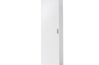 AVANTI TRENDSTORE Berbenno – Armadio multiuso in legno laminato con 1 anta a battente e 6 ripiani, disponibile in diversi colorazioni. Dimensioni LAP ca. 50x184x35cm