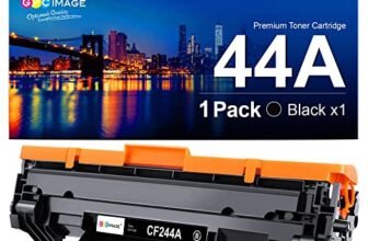 GPC Image 44A Compatibili Sostituzione per HP 44A CF244A Cartuccia di Toner per Laserjet Pro M15a M15w MFP M28a M28w (Nero, 1-Pack)