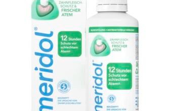 Meridol bocca risciacquo, antibatterico – 400 ml [Salute e bellezza]