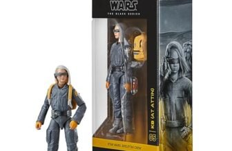 Star Wars Hasbro, The Black Series, KB (ad Attin), action figure ispirata alla serie Skeleton Crew, da 15 cm