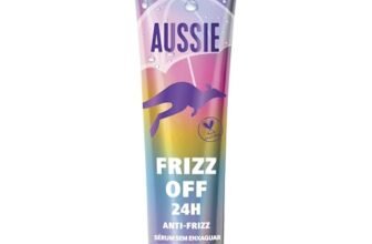 Aussie Frizz Off 24H Frizz Ease Siero Leave-In 160ml, Mantiene A Bada L’Effetto Crespo E L’Umidità, Idrata, Leviga E Protegge Anche I Capelli Dal Calore