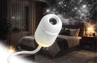 Dujuanus 2-in-1 Galaxy Projector Night Light, Multifunctional Portable Starry Sky Night Light Projector, Adjustable Brightness for Car and Bedroom Decoration (3Pcs)