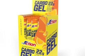 ProAction Carbo Sprint Gel Energetico | Gel Carboidrati per Ciclismo, Running e Corsa | Energy Gel Sport 22g Carboidrati per Stick | Box da 25 pz