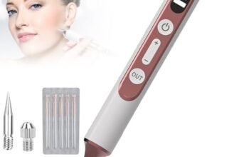 Penna per La Rimozione Di Escrescenze Cutanee Da 9 W, Penna Al Plasma – 19 Livelli Di Intensità E Luce LED, Nessun Danno Alla Pelle, Per Nei, Lentiggini E Macchie Scure