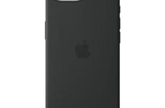 Apple Custodia in silicone per iPhone 16e – Nero ​​​​​​​
