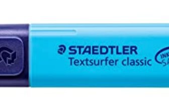 STAEDTLER evidenziatore Textsurfer Classic, colore azzurro, confezione da 10 pezzi, 364-3