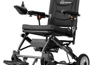 Solo 13 kg : Leggerissimo Sedia a Rotelle Elettrica 2026 per Adulti, Sedia a Rotelle Elettrica Pieghevole e Leggera, Doppio Motore 400 W