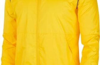 Nike, Park 20, Giacca Da Pioggia, giallo/nero