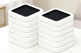 Smart Bin – Ricarica automatica autosigillante, compatibile con sacchetti di ricambio, 6/12 anelli di ricarica, capacità 15 l, fornitura 6 mesi, per bidone della spazzatura elettrico, fino a 150