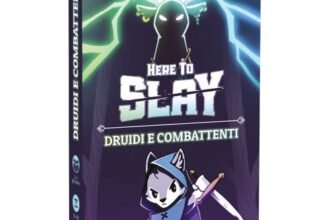 Asmodee – Here To Slay: Druidi E Combattenti – Espansione Gioco Da Tavolo, 2-6 Giocatori, 10+ Anni, Edizione In Italiano