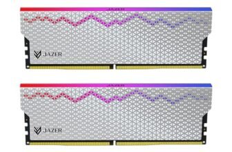 JAZER RAM DDR5 32GB (2 x 16 GB) RGB 6000MHz CL28 PC Gaming Memory, 288 pin UDIMM High Speed PC Desktop Memory per XMP 3.0/EXPO/CL28-35-76/1,4 V