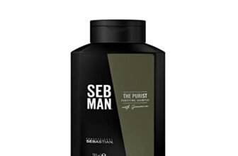 Seb Man The Purist, Shampoo Antiforfora Purificante, Combatte la forfora, Per Cuti Secche, con Forfora e per Capelli Grassi, Riduce le Irritazioni della Cute, 250ml