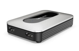 WAVLINK Cattura Video HDMI 4K 60Hz per PS5/PC/Switch : Pass-Through 4K60, Compatibile Windows/Mac/Android, Bassa Latenza, Plug & Play, OBS – HG900U