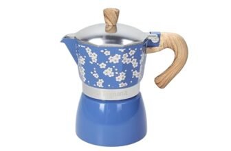 Tognana Japan Collection, Caffettiera 6 tazze, alluminio, blu