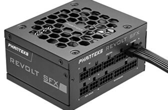 Phanteks Revolt SFX 80 PLUS Platinum Netzteil, modulare, ATX 3.0-850 Watt