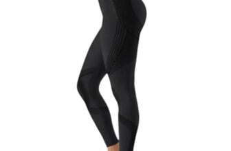 Plscape Solenao Leggings Anticellulite Donna 3D, Leggins Sportivi Push Up a Vita Alta Senza Cuciture, Pantaloni Yoga Modellanti per Allenamento, Palestra e Tempo Libero (Nero,M)