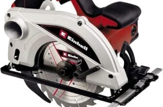 Einhell TC-CS 1250 Sega circolare manuale (tensione 230 V, 1250 W, giri al min. 5500, lama Ø165 x Ø30, taglio max 55 mm)